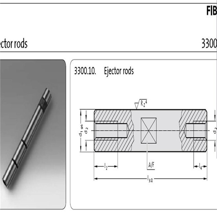 Fibro ejector rod